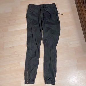 American Eagle Washed Black joggers